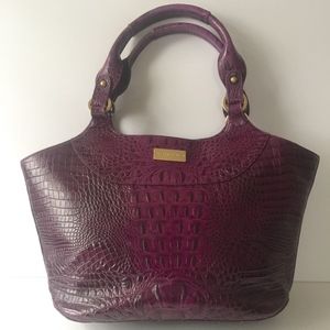 Dark Iris Brahmin Handbag